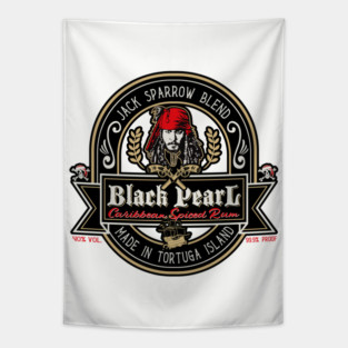 Black Pearl Rum Lts Tapestry