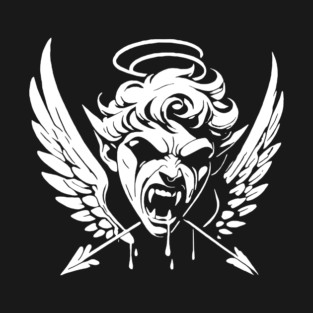 angry angel wings T-Shirt