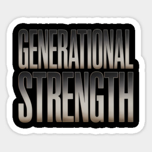 Generational Strength Fatherhood Gift Magnet