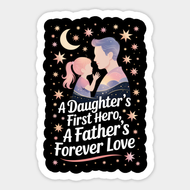 A Daughter's First Hero Fatherhood Gift Magnet by The Fatherhood Brand