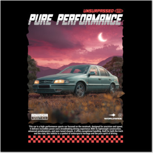 OPEL omega car1 Posters and Art