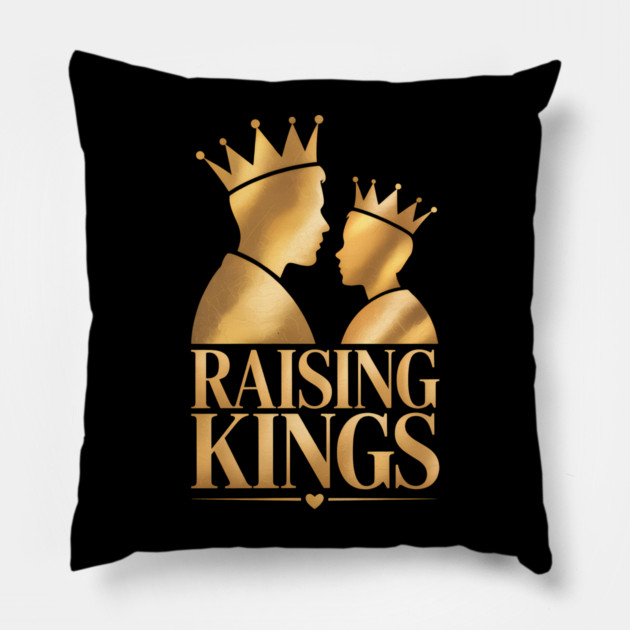 Raising Kings Fatherhood Gift Pillow by The Fatherhood Brand