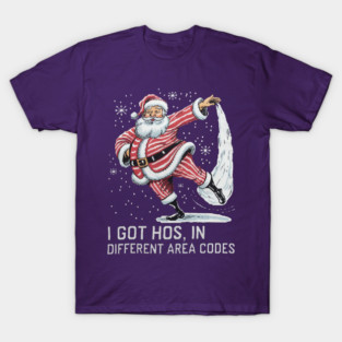 Inappropriate Christmas Santa T-Shirt