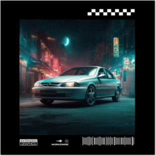 OPEL vectra car4 Posters and Art