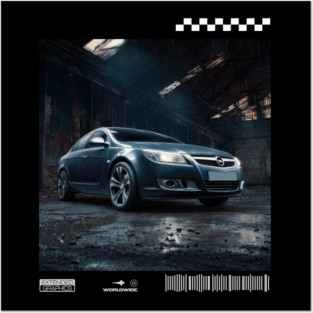 OPEL vectra car3 Posters and Art