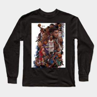 College Basketball Long Sleeve T-Shirt