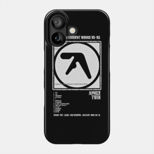 APHEX TWIN - SELECTED AMBIENT WORKS 85-92 || ALBUM TRACKLIST || Phone Case
