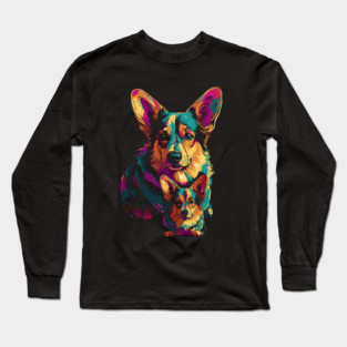 Corgi Mom Long Sleeve T-Shirt