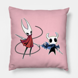 Hollow Knight and Hornet - Silksong Pillow
