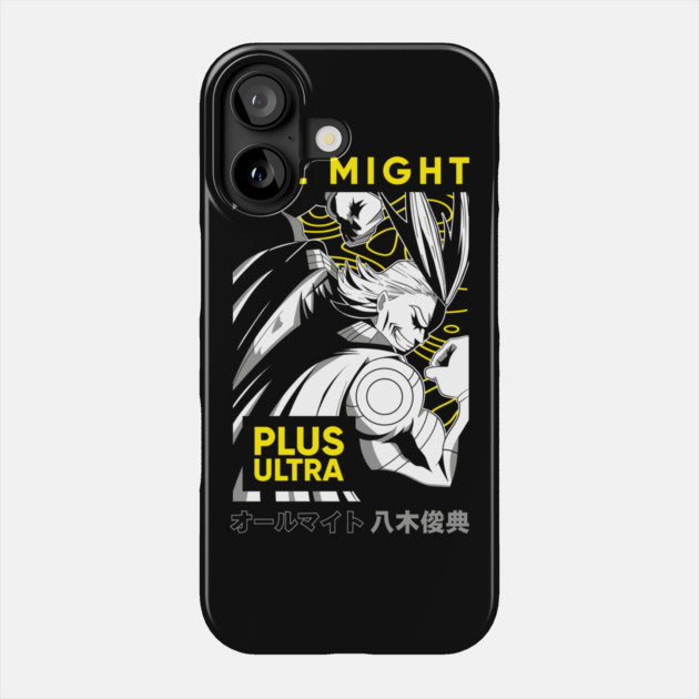 All Might | My Hero Academia Plus Ultra Phone Case by Otaku Vibes