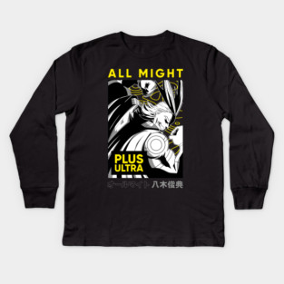 All Might | My Hero Academia Plus Ultra Kids Long Sleeve T-Shirt