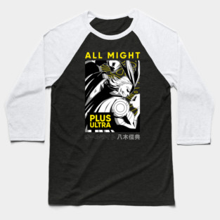 All Might | My Hero Academia Plus Ultra Baseball T-Shirt