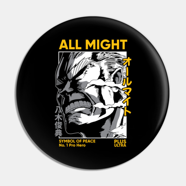 All Might | Symbol of Peace Pin by Otaku Vibes