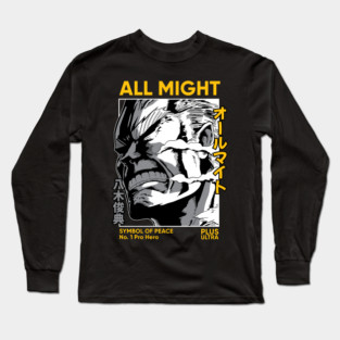 All Might | Symbol of Peace Long Sleeve T-Shirt