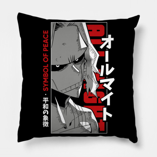 All Might | My Hero Academia Symbol of Peace Pillow by Otaku Vibes