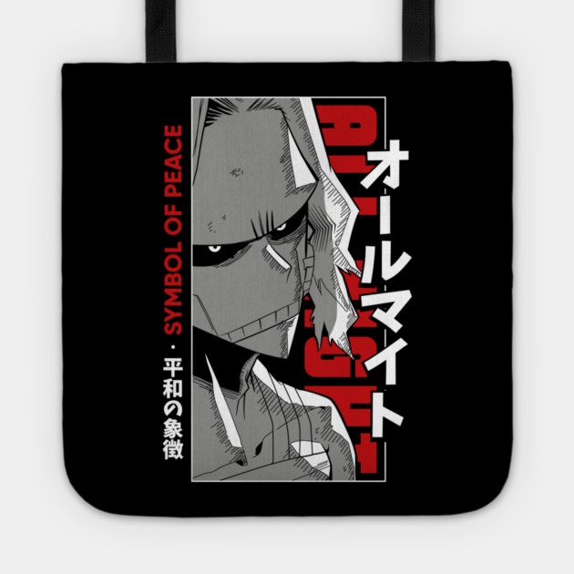 All Might | My Hero Academia Symbol of Peace Tote by Otaku Vibes