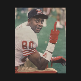 49ers Jerry Rice Flipping The Bird Tshirt, American San Francisco Football Shirt M0075 Hoodie -TH2 Sport #1023hopeeeentoday
