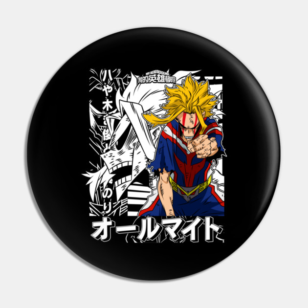 All Might | My Hero Academia Plus Ultra Pin by Otaku Vibes