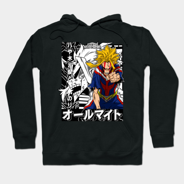 All Might | My Hero Academia Plus Ultra Hoodie by Otaku Vibes