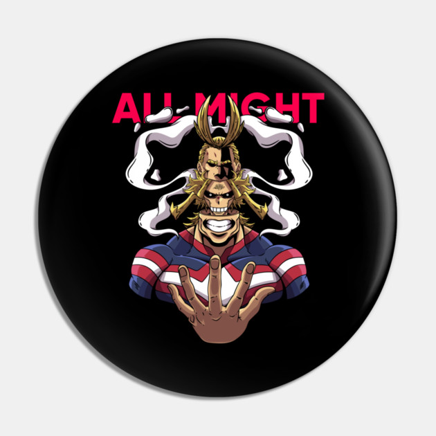 All Might - My Hero Academia Pin by Otaku Vibes