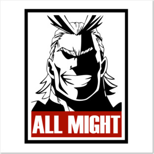 All Might | My Hero Academia Poster Art Posters and Art