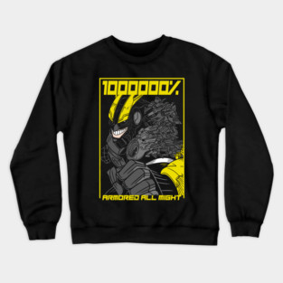 All Might | Armored 1000000% Smash Crewneck Sweatshirt