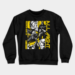 All Might | My Hero Academia Collage Art Crewneck Sweatshirt