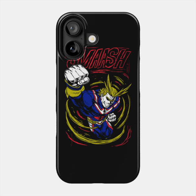 All Might | My Hero Academia SMASH! Phone Case by Otaku Vibes