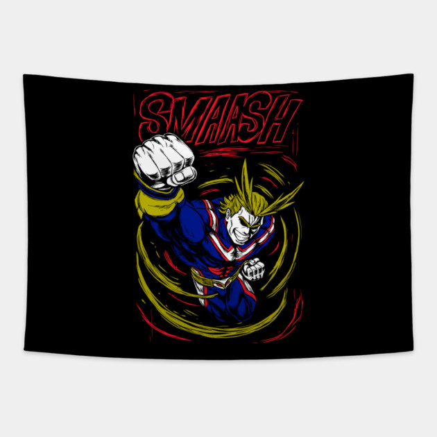 All Might | My Hero Academia SMASH! Tapestry by Otaku Vibes