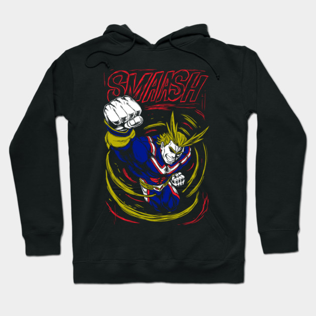 All Might | My Hero Academia SMASH! Hoodie by Otaku Vibes