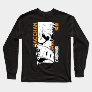 Katsuki Bakugou | The Explosion Hero Long Sleeve T-Shirt