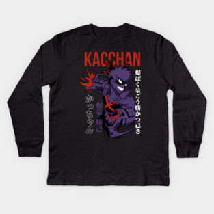 Katsuki Bakugou | MHA Kacchan Kids Long Sleeve T-Shirt