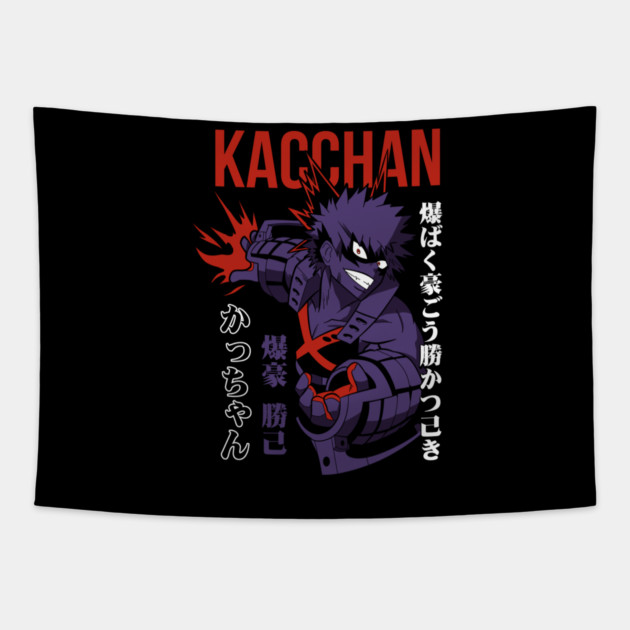 Katsuki Bakugou | MHA Kacchan Tapestry by Otaku Vibes