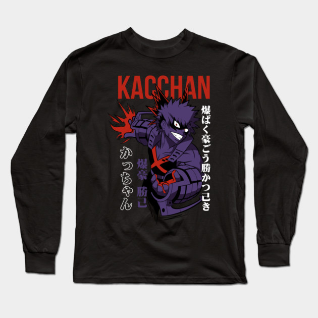 Katsuki Bakugou | MHA Kacchan Long Sleeve T-Shirt by Otaku Vibes