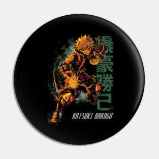 Katsuki Bakugou | MHA Abstract Art Pin