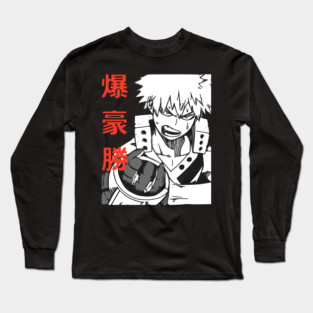 Katsuki Bakugou | Explosive Power Long Sleeve T-Shirt