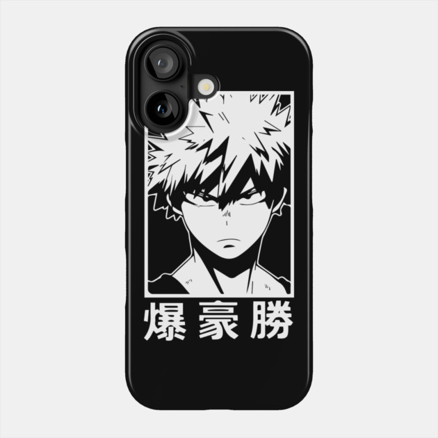 Katsuki Bakugou | MHA Minimalist Phone Case by Otaku Vibes