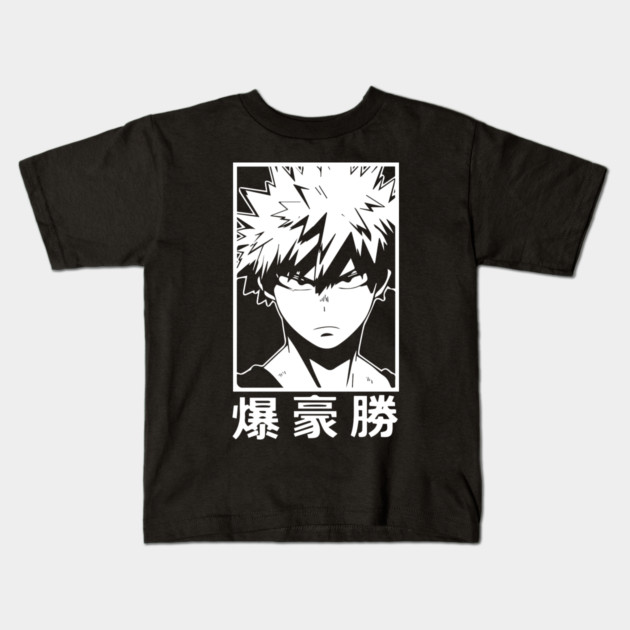 Katsuki Bakugou | MHA Minimalist Kids T-Shirt by Otaku Vibes