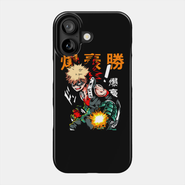 Katsuki Bakugou | Explosion Quirk Phone Case by Otaku Vibes