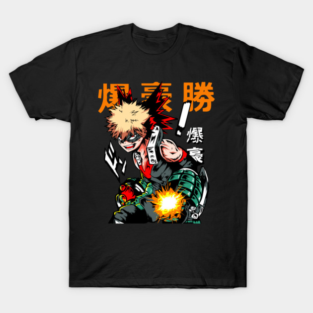 Katsuki Bakugou | Explosion Quirk T-Shirt by Otaku Vibes