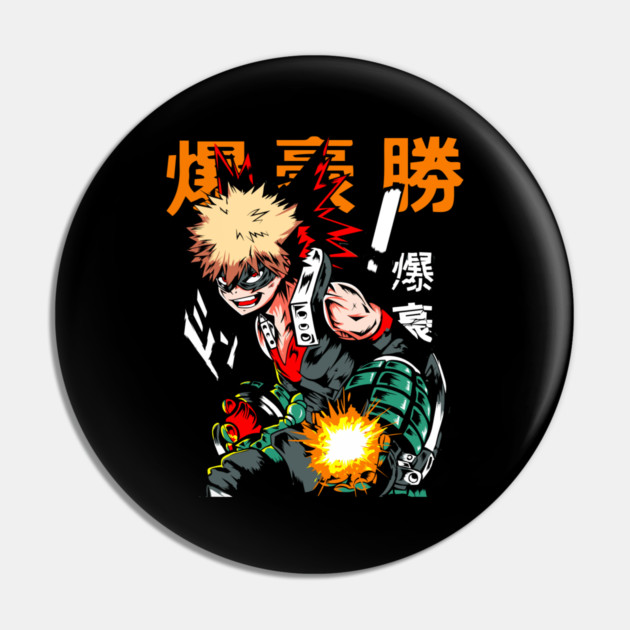 Katsuki Bakugou | Explosion Quirk Pin by Otaku Vibes
