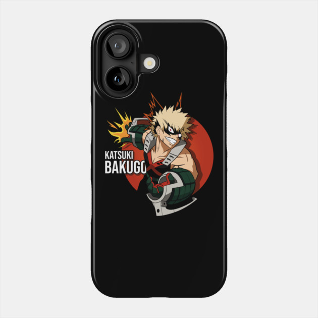 Katsuki Bakugou | MHA Explosion Phone Case by Otaku Vibes