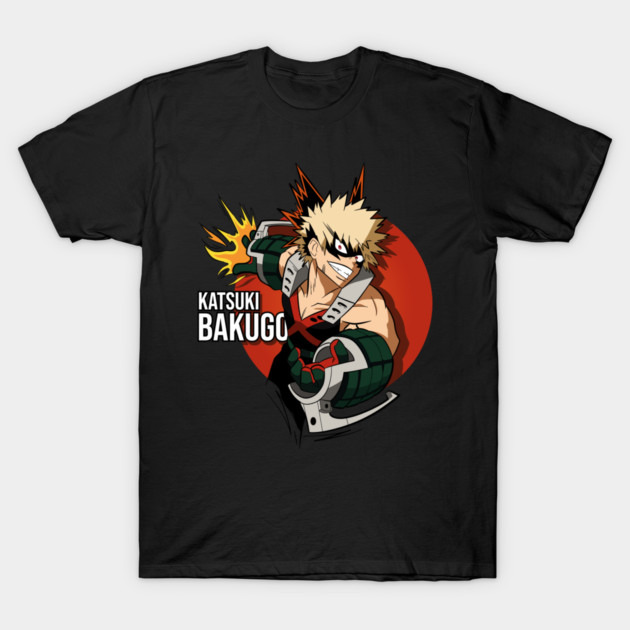 Katsuki Bakugou | MHA Explosion T-Shirt by Otaku Vibes
