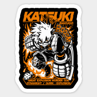 Katsuki Bakugou | Explosion Hero Dynamight Magnet