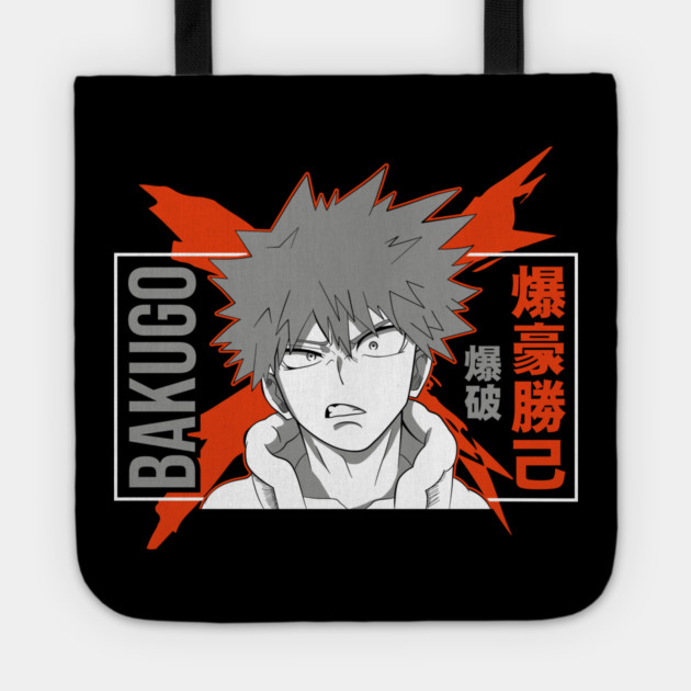 Katsuki Bakugou | MHA Angry Explosion Tote by Otaku Vibes