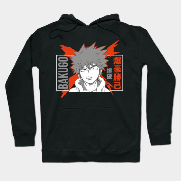 Katsuki Bakugou | MHA Angry Explosion Hoodie by Otaku Vibes