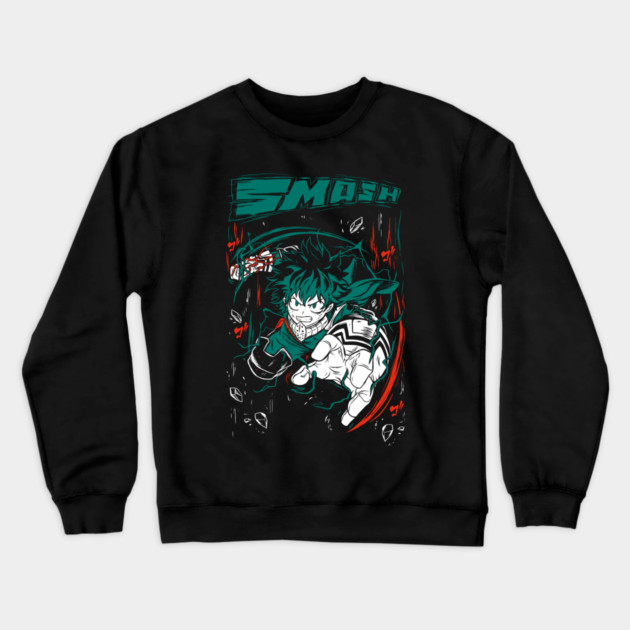 My Hero Academia: Deku, The Next Symbol of Peace Crewneck Sweatshirt by Otaku Vibes