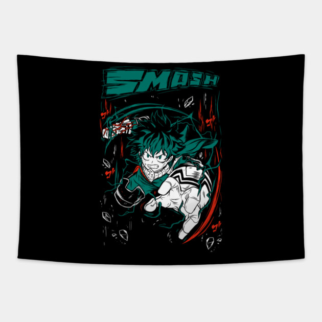 My Hero Academia: Deku, The Next Symbol of Peace Tapestry by Otaku Vibes