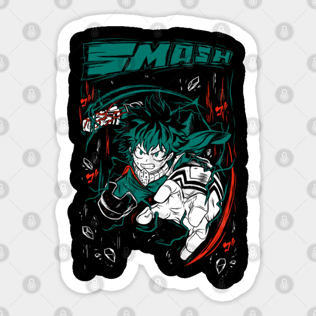 My Hero Academia: Deku, The Next Symbol of Peace Sticker by Otaku Vibes