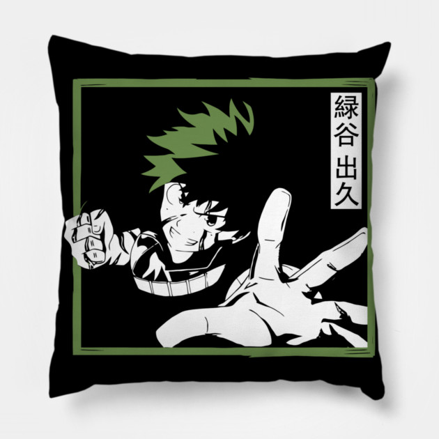 Deku – The Future Number One Hero Pillow by Otaku Vibes